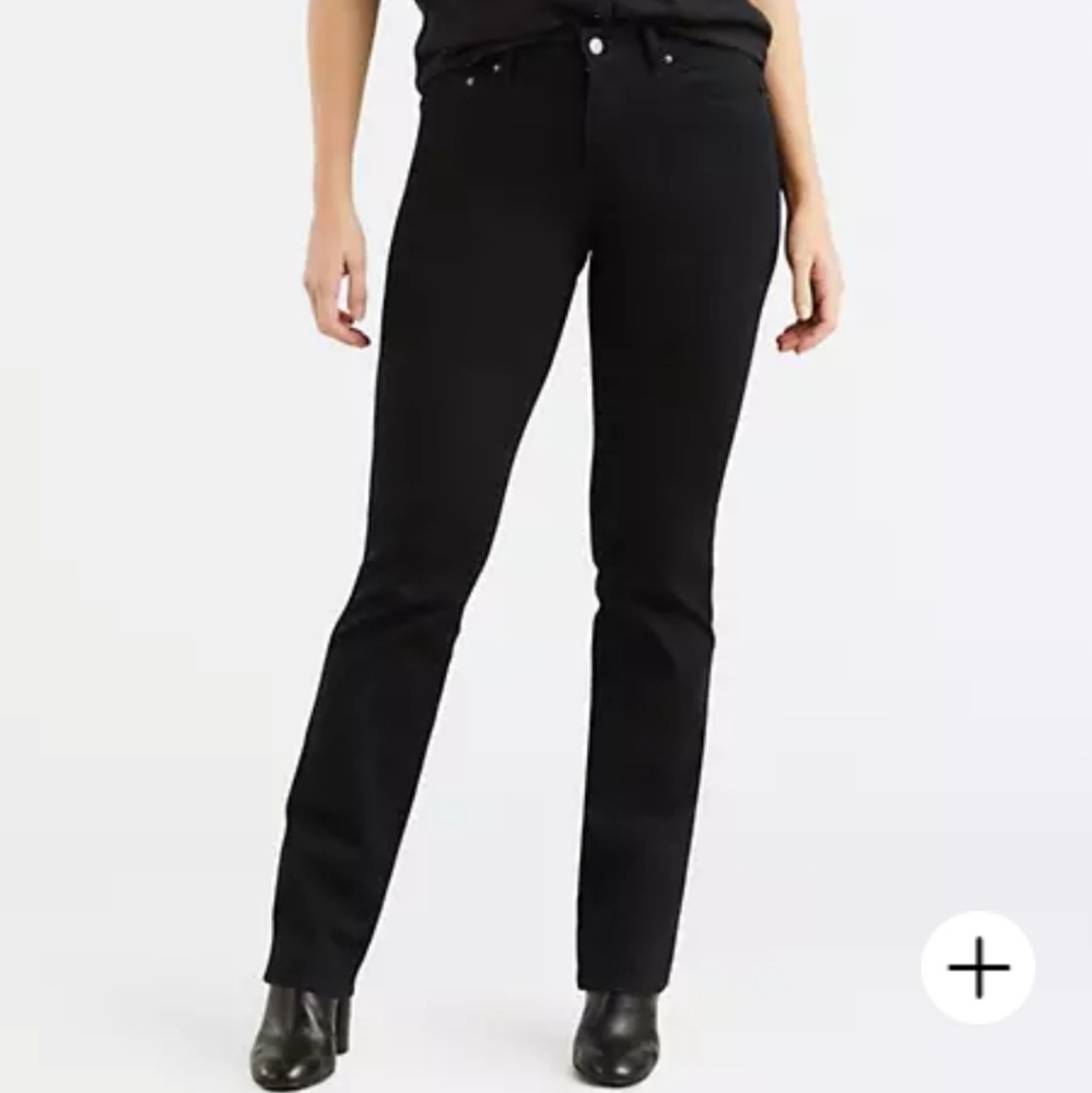 Levi's 505  Black straight leg jeans size 6
